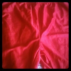 CHAMPS RED LONG SHORTS